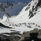 Encore une chance de voir défiler des coureurs à Rosablanche dimanche (ici en 2018)